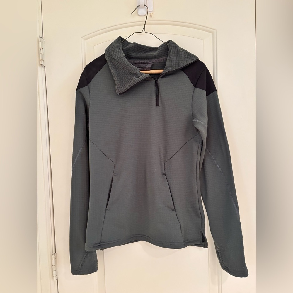 Triple Aught Design Grey Quarter-Zip Pullover M
